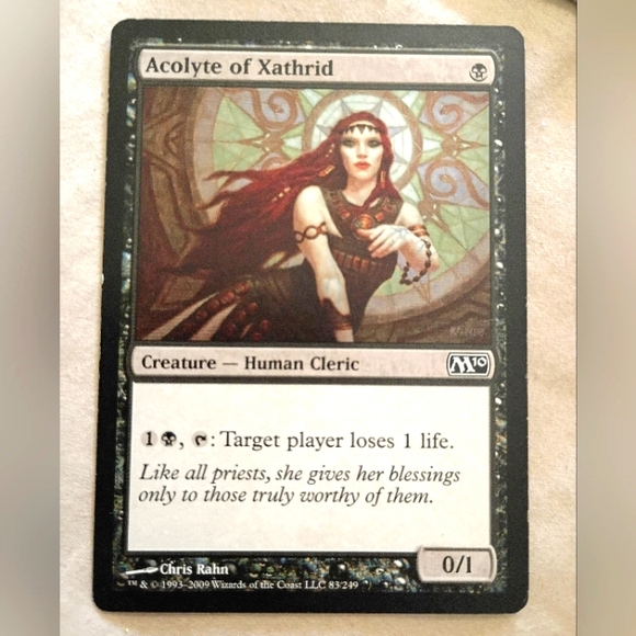 Acolyte of Xathrid Trading Card - Picture 1 of 1